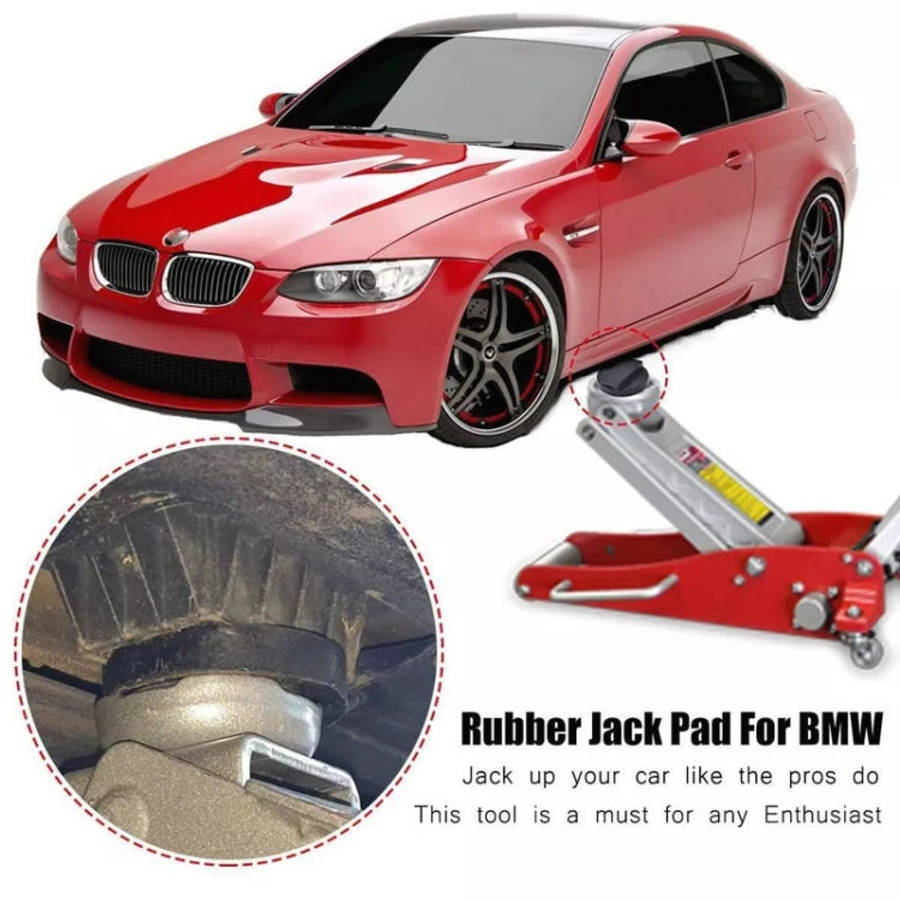 2pcs For BMW Automobile Jack Bracket Rubber Support Buffer Block, For BMW Rubber Jack