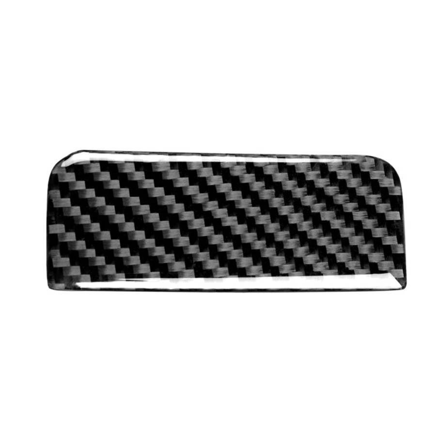 Car Carbon Fiber Passenger Side Storage Box Decorative Sticker for Mitsubishi Lancer EVO 2008-201...