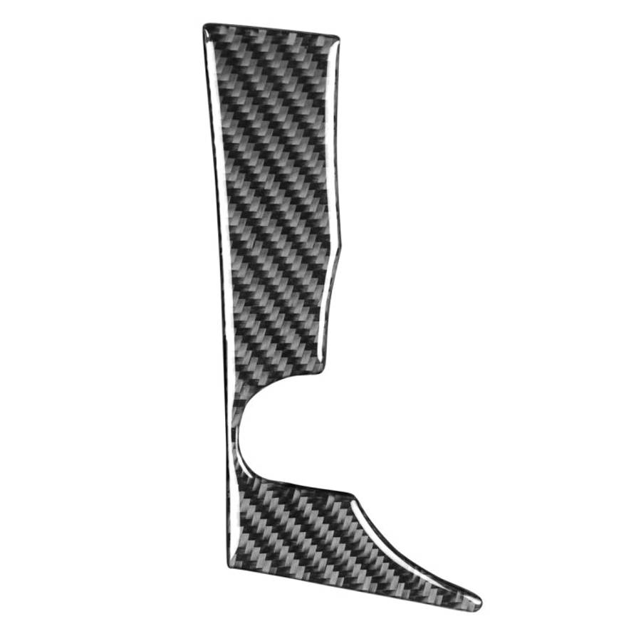 Car Carbon Fiber INFO Button Decorative Sticker for Mitsubishi Lancer EVO 2008-2015, Left Drive, ...