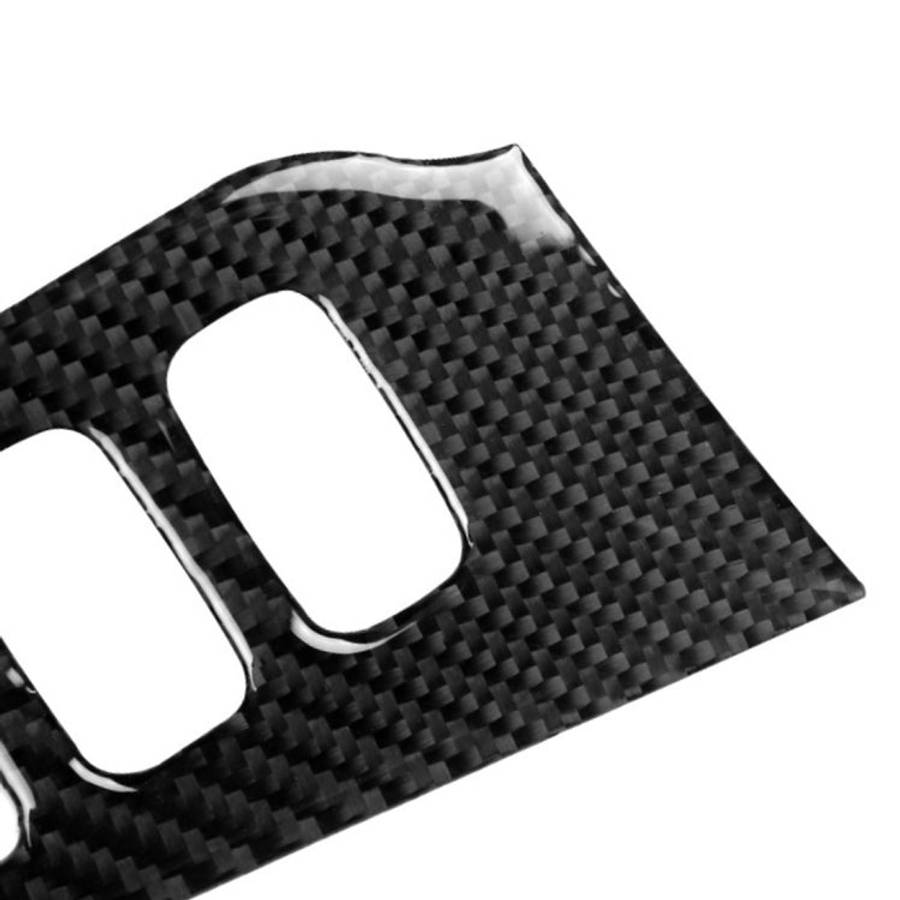Car Carbon Fiber Dimming Control Panel Decorative Sticker for Mitsubishi Lancer EVO 2008-2015, Ri...