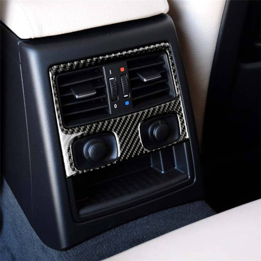 Carbon Fiber Car Rear Air Vent Decorative Sticker for BMW E90 / E92 2005-2012, Rear Air Vent with...