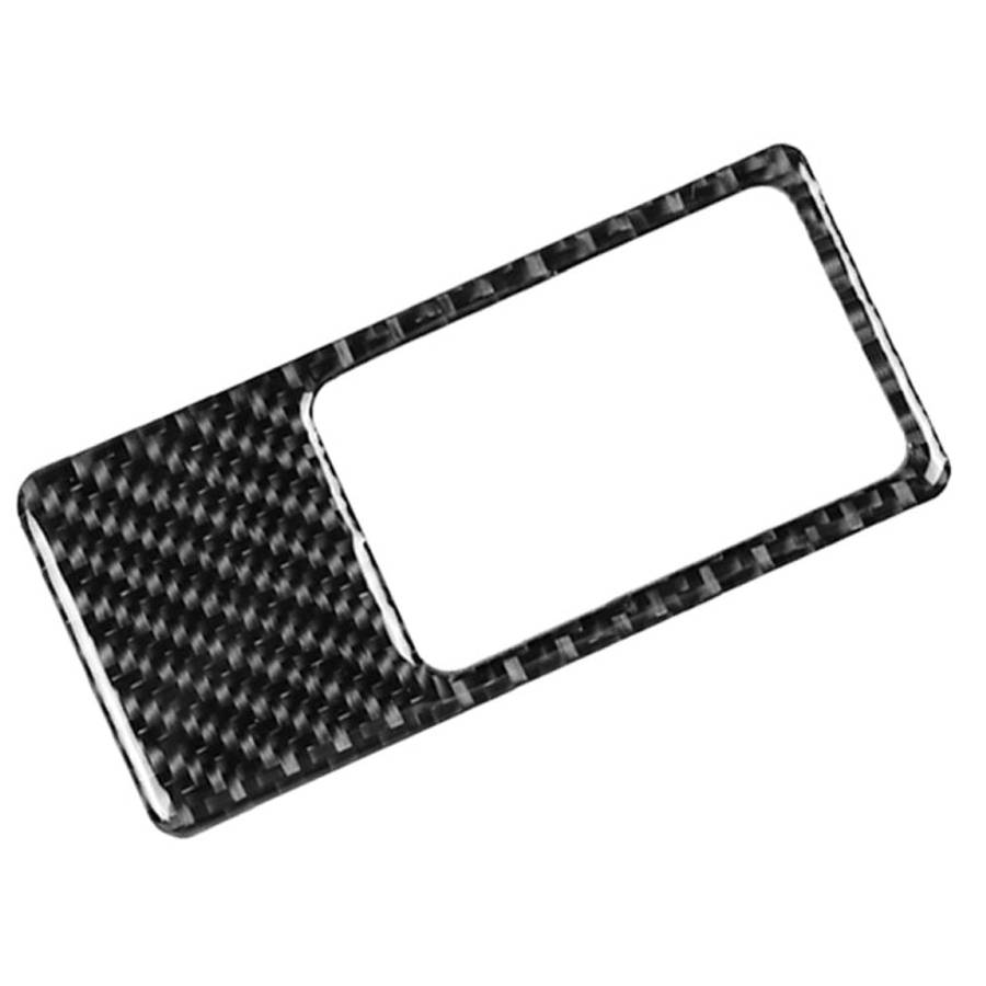 Car Carbon Fiber Headlight Panel Decorative Sticker for Mazda CX-5 2017-2018, Right Drive, Headli...