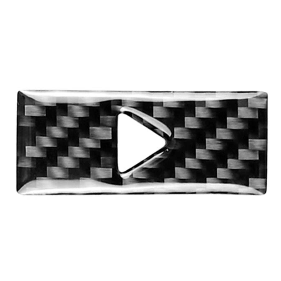 Car Carbon Fiber Warning Light Decorative Sticker for Mazda CX-5 2017-2018, Left and Right Drive ...