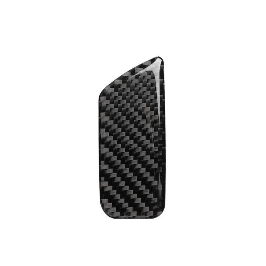 Car Carbon Fiber Passenger Seat Hand Box Switch Decorative Sticker for Audi A3 / 8V 2014-2019, Ri...