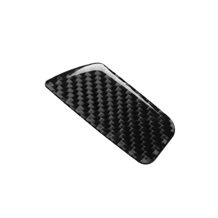 Car Carbon Fiber Passenger Seat Hand Box Switch Decorative Sticker for Audi A3 / 8V 2014-2019, Le...