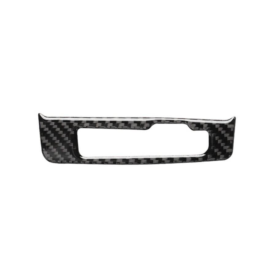 Car Carbon Fiber Gear Shift Frame Decorative Sticker for Audi A3 / 8V 2014-2019, Left Drive, Gear...