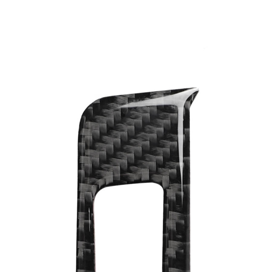 Car Carbon Fiber Gear Shift Frame Decorative Sticker for Audi A3 / 8V 2014-2019, Left Drive, Gear...