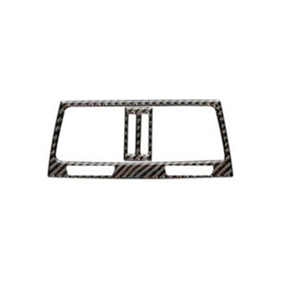 Car Carbon Fiber Solid Color Rear Air Outlet Decorative Sticker for BMW E70 X5 / E71 X6 2009-2013...
