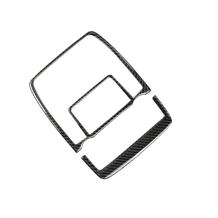 2 in 1 Car Carbon Fiber Solid Color Reading Light Decorative Sticker for BMW E70 X5 / E71 X6 2008...