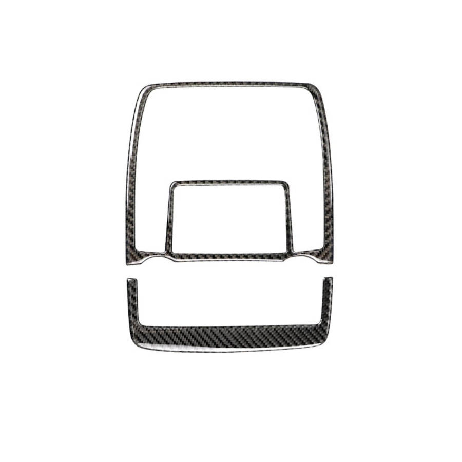 2 in 1 Car Carbon Fiber Solid Color Reading Light Decorative Sticker for BMW E70 X5 / E71 X6 2008...
