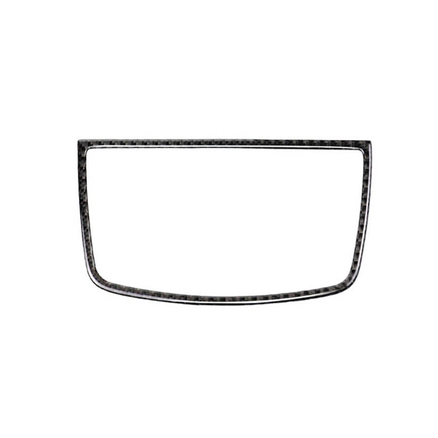 Car Carbon Fiber Solid Color Dashboard Horn Frame Decorative Sticker for BMW E70 X5 / E71 X6 2008...