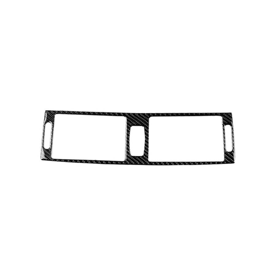 Car Carbon Fiber Solid Color Middle Air Outlet Decorative Sticker for BMW E70 X5 / E71 X6 2008-20...