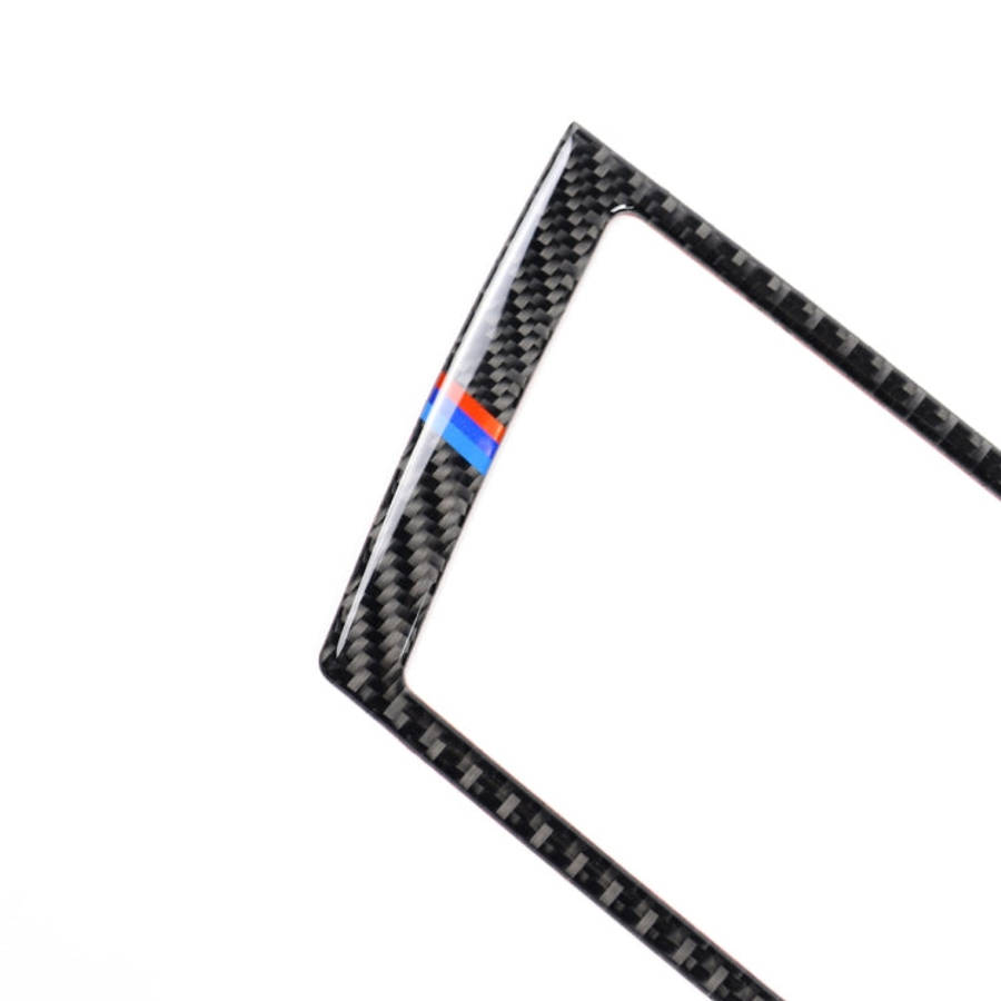 Car Carbon Fiber Tricolor Navigation Frame Decorative Sticker for BMW E70 X5 / E71 X6 2008-2013, ...
