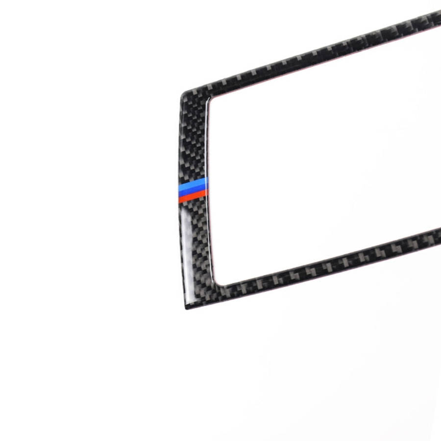 Car Carbon Fiber Tricolor Navigation Frame Decorative Sticker for BMW E70 X5 / E71 X6 2008-2013, ...