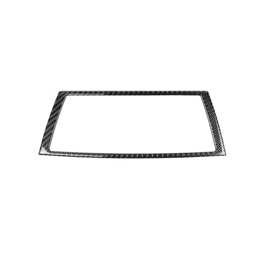 Car Carbon Fiber Solid Color Navigation Frame Decorative Sticker for BMW E70 X5 / E71 X6 2008-201...
