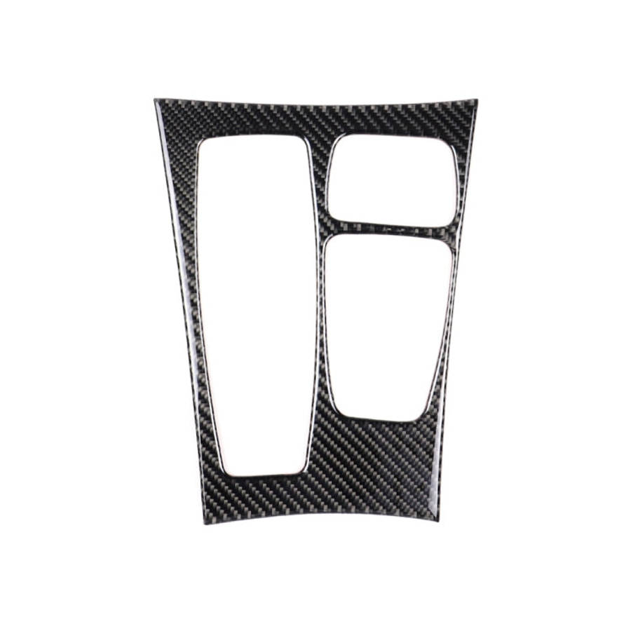 Car Carbon Fiber Solid Color Gear Panel Decorative Sticker for BMW X5 2008-2013 / X6 2009-2014, L...
