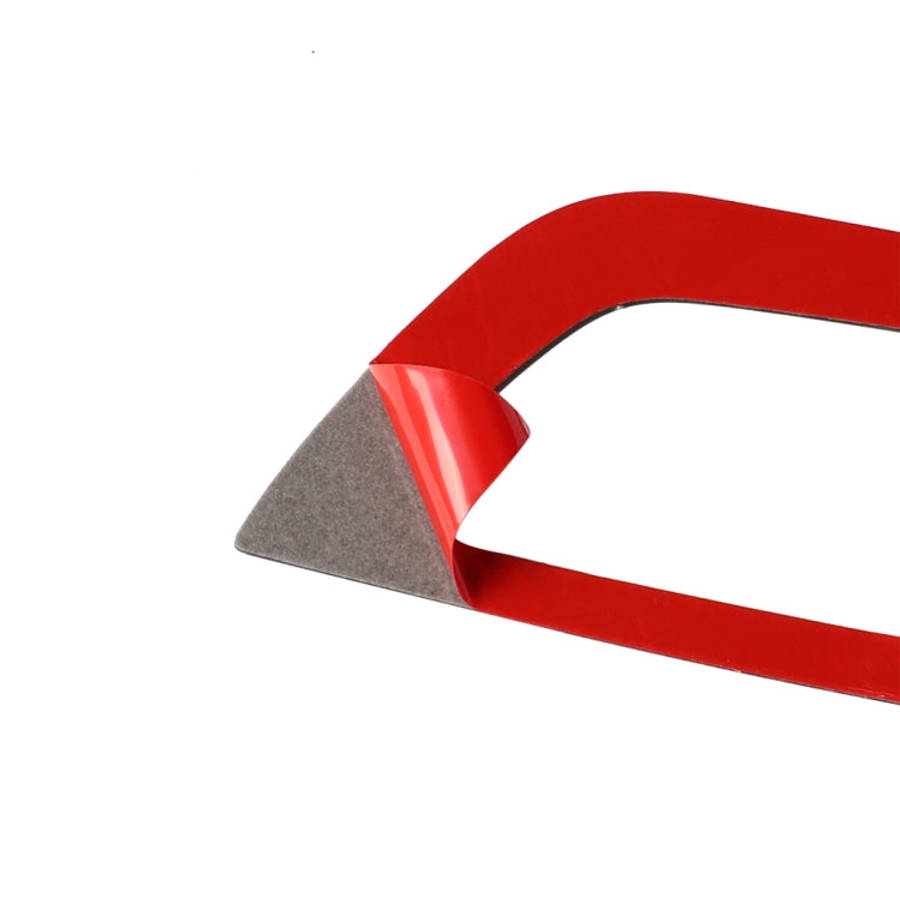 4 in 1 Car Carbon Fiber Solid Color Window Lift Switch Panel Decorative Sticker for BMW 2008-2013...