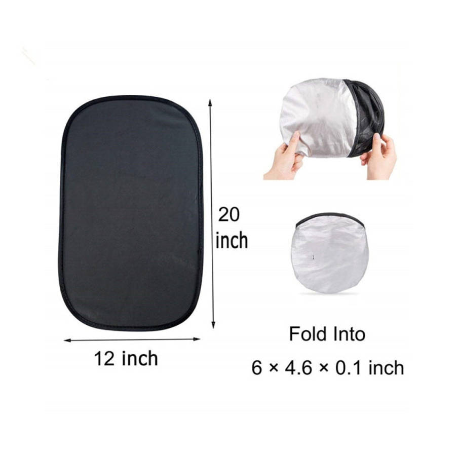 Car Net Yarn Sunscreen Electrostatic Window Sunshade Cover, Size: 51 x 31cm, Size: 51 x 31cm