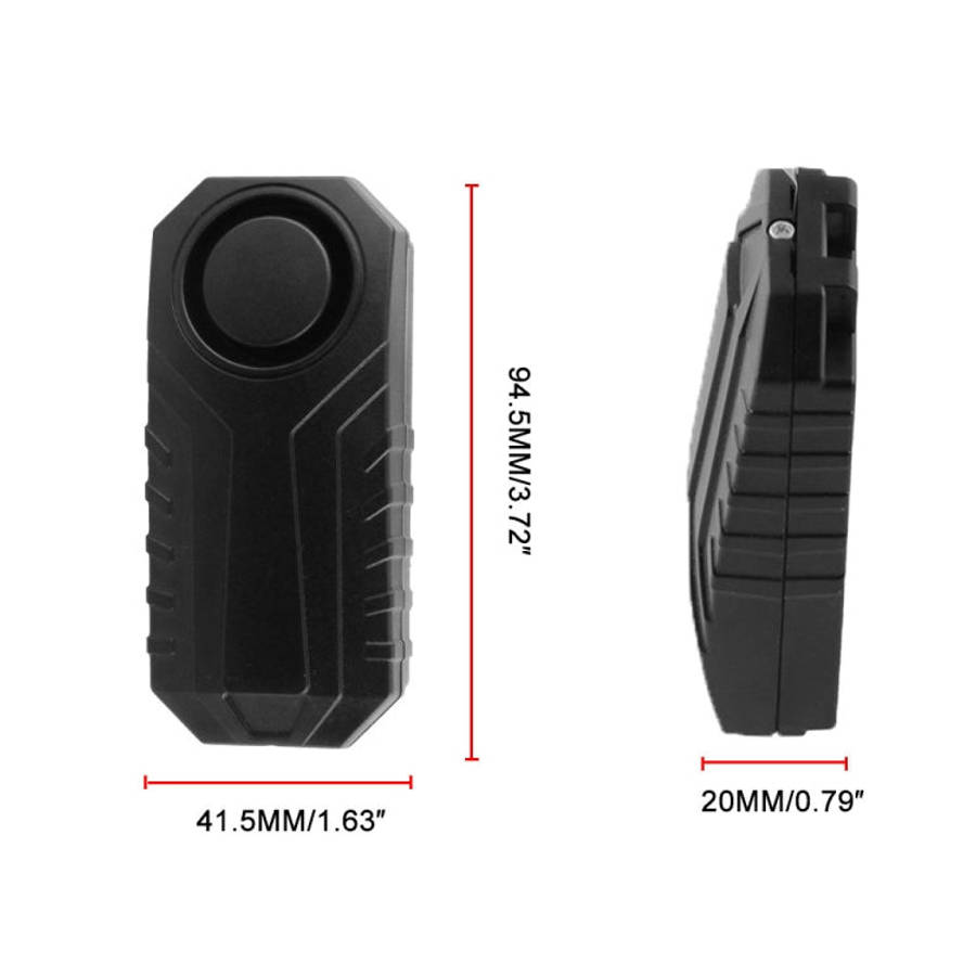 Wireless Anti-Theft Vibration Motorcycle Bicycle Waterproof Security Bike Alarm with Remote, MB-A...