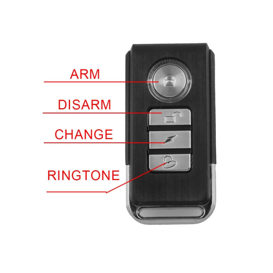 Wireless Anti-Theft Vibration Motorcycle Bicycle Waterproof Security Bike Alarm with Remote, MB-A...