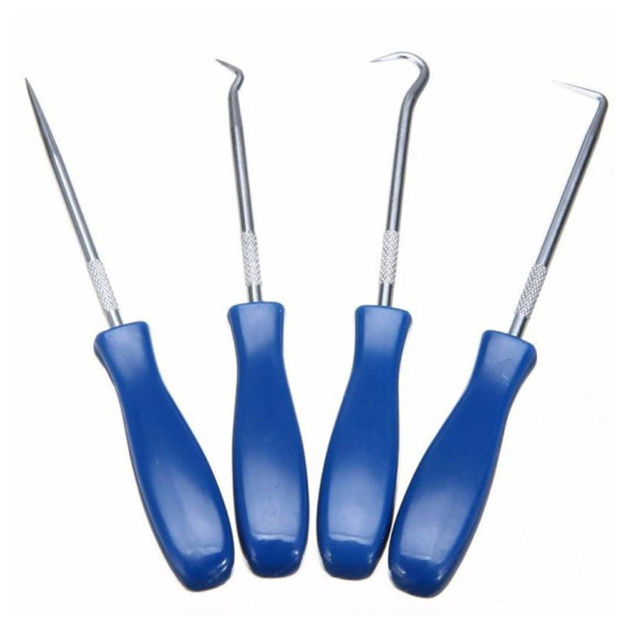 4 PCS Car Pick and Hook Set O Ring Oil Seal Gasket Puller Remover Craft Hand Tool Car Remover Too...
