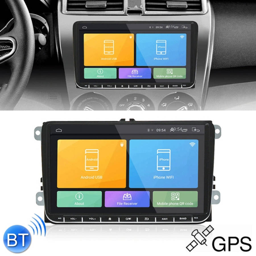 CKVW92 HD 9 inch 2 Din Android 6.0 Car MP5 Player GPS Navigation Multimedia Player Bluetooth Ster...
