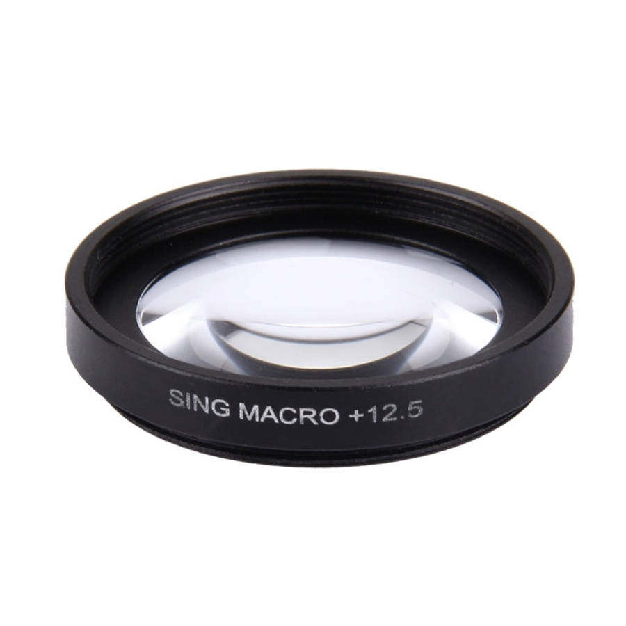 JUNESTAR Proffesional 37mm 12.5X Macro Lens Filter + Lens Protective Cap for GoPro & Xiaomi Xiaoy...