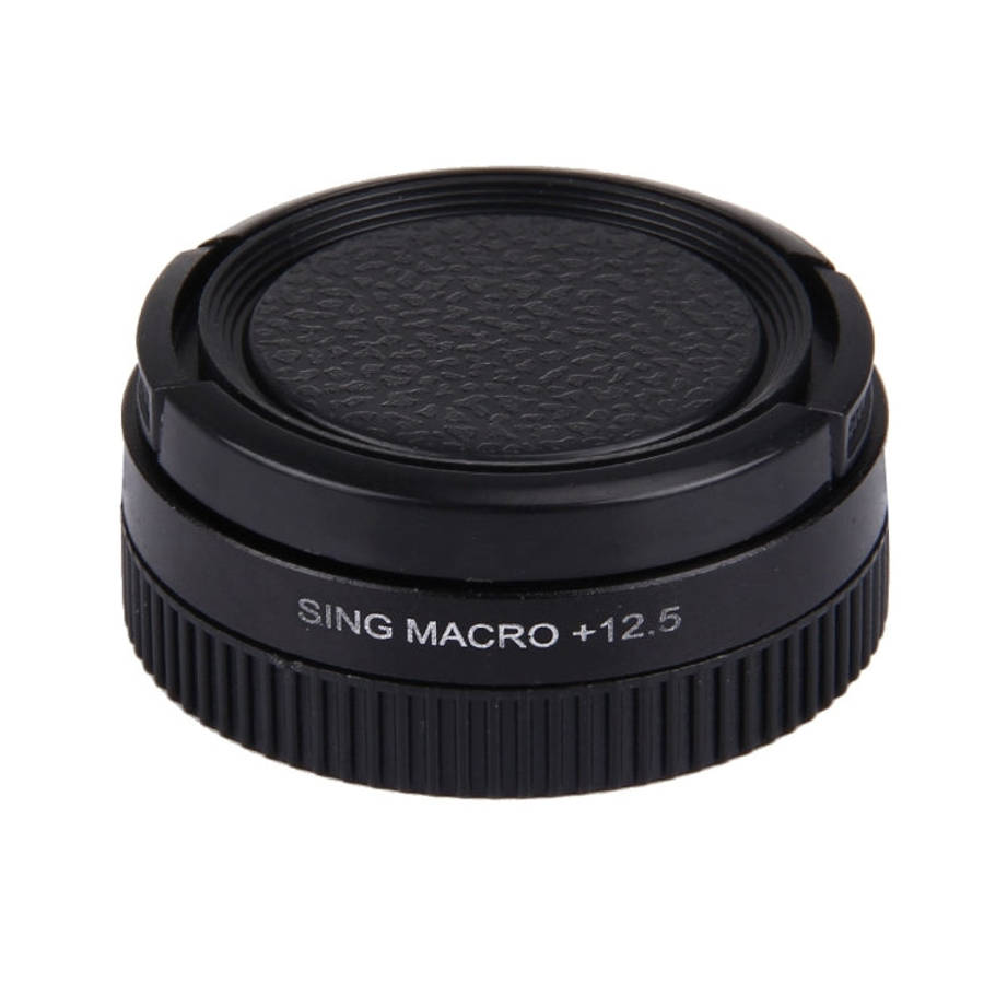 JUNESTAR Proffesional 37mm 12.5X Macro Lens Filter + Lens Protective Cap for GoPro & Xiaomi Xiaoy...