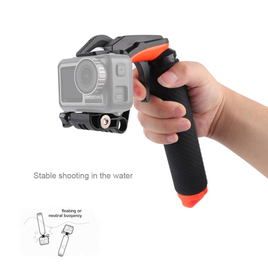 Shutter Trigger + Floating Hand Grip Diving Buoyancy Stick with Adjustable Anti-lost Strap & Scre...
