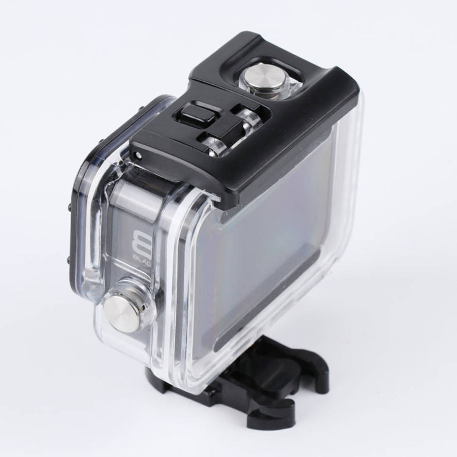 For GoPro HERO8 Black 45m Waterproof Housing Protective Case with Buckle Basic Mount & Screw, For...