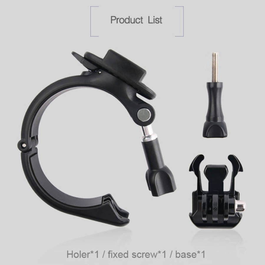 GP434 Large Size Bicycle Motorcycle Handlebar Fixing Mount for GoPro, Insta360, DJI and Other Act...