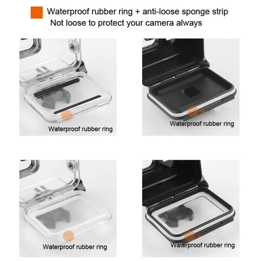 45m Waterproof Housing Protective Case + Touch Screen Back Cover for GoPro NEW HERO /HERO6 /5, wi...