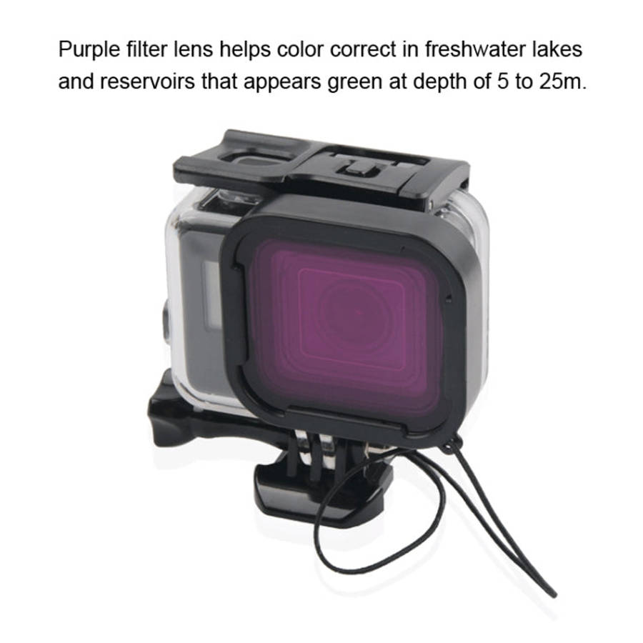 45m Waterproof Housing Protective Case + Touch Screen Back Cover for GoPro NEW HERO /HERO6 /5, wi...