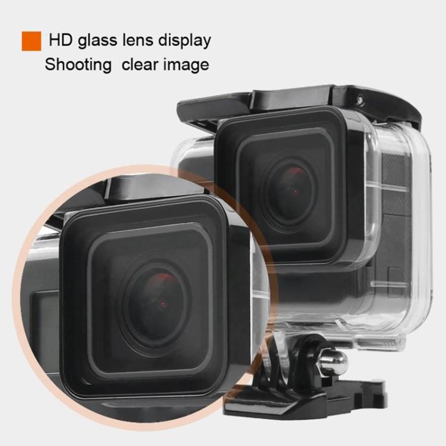 45m Waterproof Housing Protective Case + Touch Screen Back Cover for GoPro NEW HERO /HERO6 /5, wi...