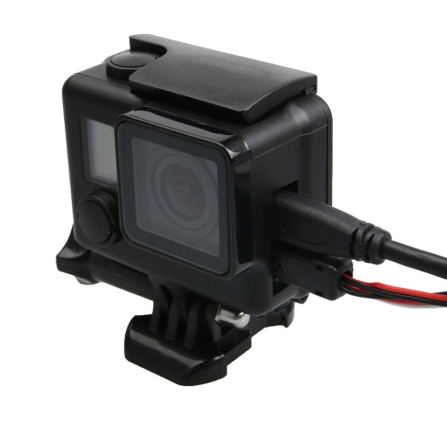 For GoPro HERO4 ABS Skeleton Housing Protective Case Cover with Buckle Basic Mount & Lead Screw, ...
