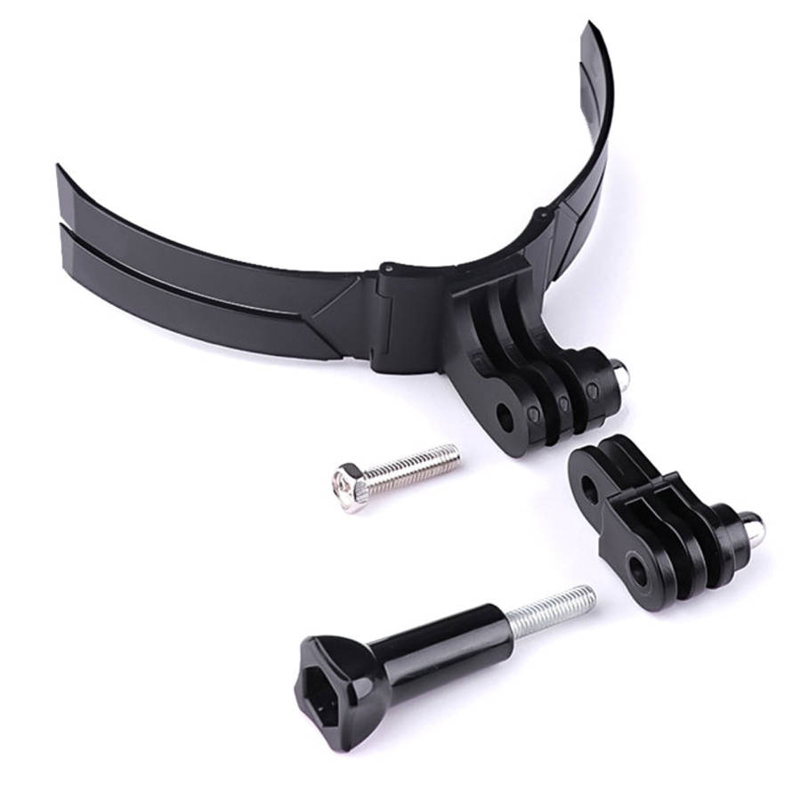 Foldable Bending Action Camera Phone Helmet Mount Kit with J-Hook Buckle & Rotation Phone Clamp &...