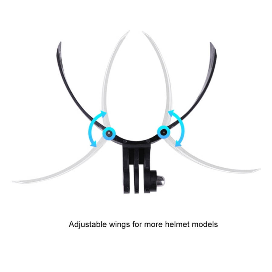 Foldable Bending Action Camera Phone Helmet Mount Kit with J-Hook Buckle & Rotation Phone Clamp &...