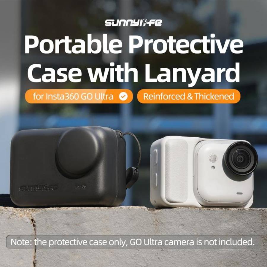 For Insta360 GO Ultra Sunnylife Portable Protective Case Shock-proof Dust-proof Storage Box with ...