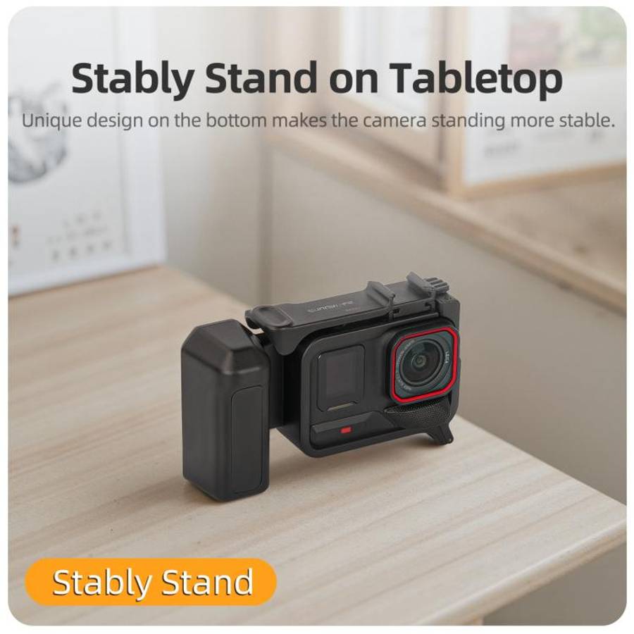 Sunnylife Street Photography Handle Ergonomic Hand Grip Quick Release Shutter Handle for Insta360...