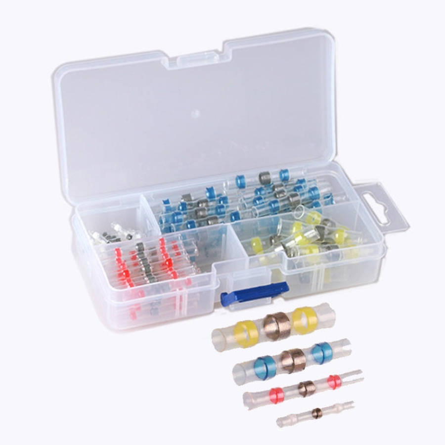 100 PCS / Box Professional Water Resistant Solder Ring Heat-shrinkable Tube, 100 PCS / Set