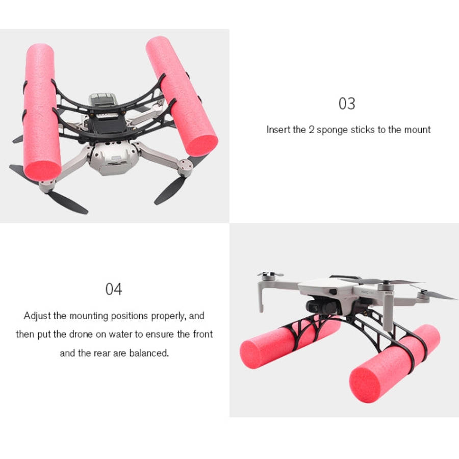 STARTRC Buoyancy Rod Absorbing Height Extender Landing Bracket for DJI Mavic 2 mini, For DJI Mavi...