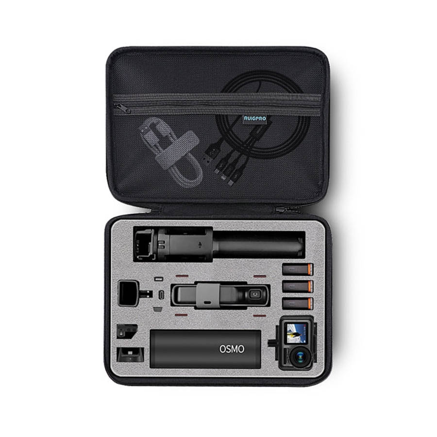 RUIGPRO Oxford Waterproof Storage Box Case Bag for DJI OSMO Pocket Gimble Camera / OSMO Action, S...