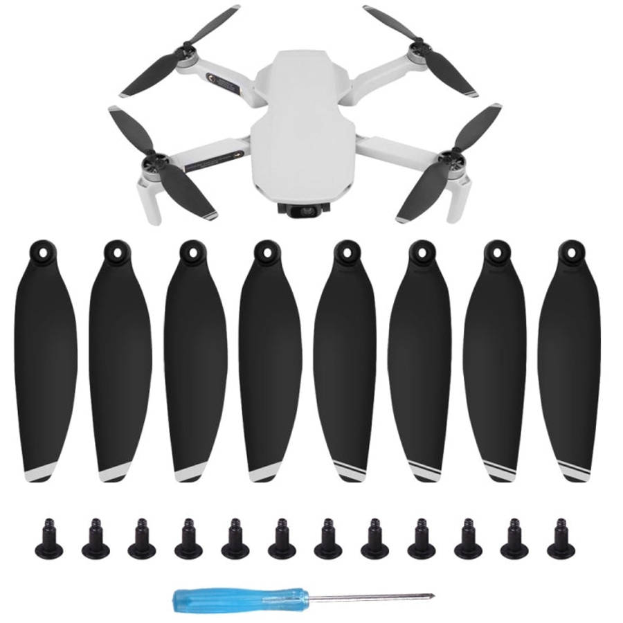 8 PCS/Set Sunnylife 4726F Low Noise Quick-release Wing Propellers for DJI Mini 2, For DJI Mini 2 ...