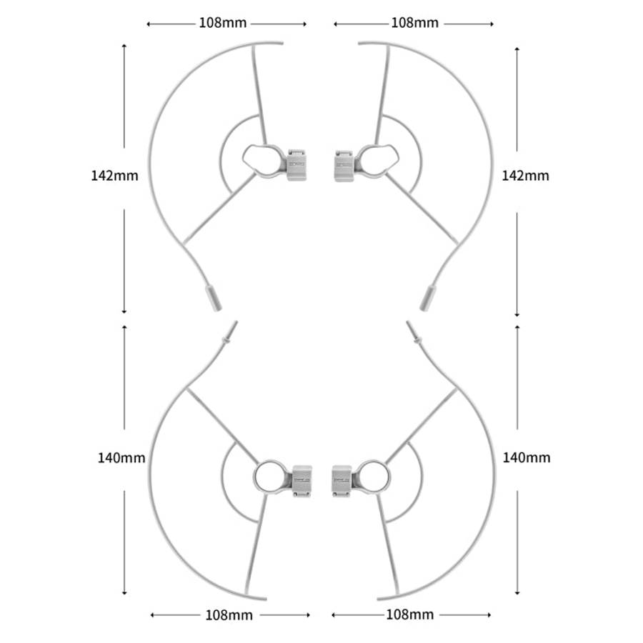 STARTRC 1109131 Drone Propeller Protective Guard Anti-collision Ring for DJI Mini  2 / Mavic Mini...