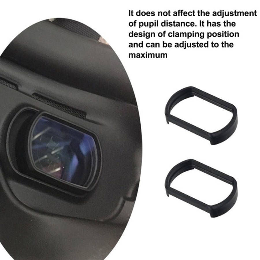 RCSTQ 2 PCS 350 Degree Myopia Glasses Lens Vision Correction Aspherical Lens for DJI FPV Goggles ...