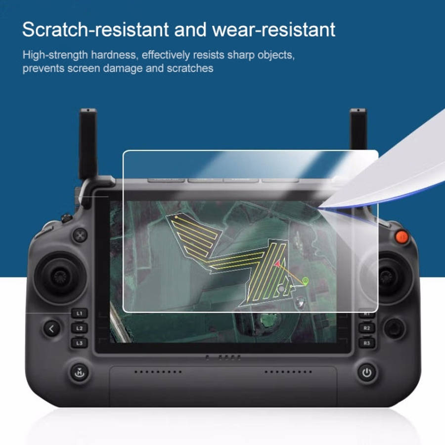 For DJI T40 Remote Control Explosion-proof Tempered Glass Drone RC Screen Film, For DJI T40 Remot...