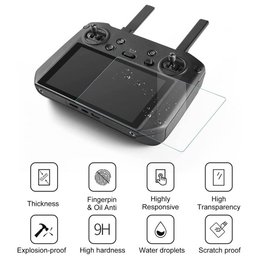 For DJI Mavic 2 Remote Control Explosion-proof Tempered Glass Drone RC Screen Film, For DJI Mavic...