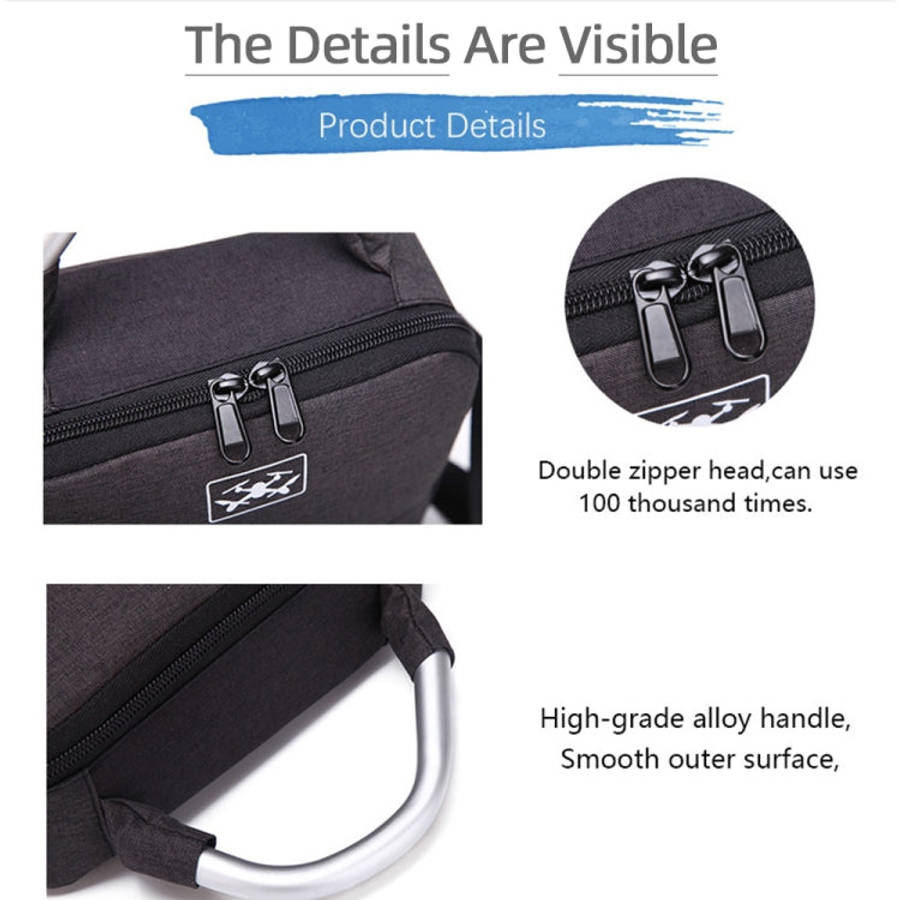 For DJI Mini 2 SE Shockproof Single Shoulder Storage Carrying Case Box Bag, Size: 30 x 22 x 8.5cm...