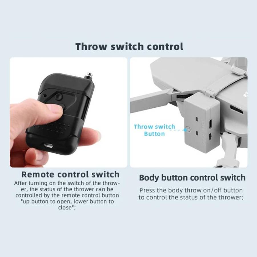 For DJI Mini 2 / Mavic Mini Air-Dropping System Thrower Parabolic, For DJI Mini 2 / Mavic Mini