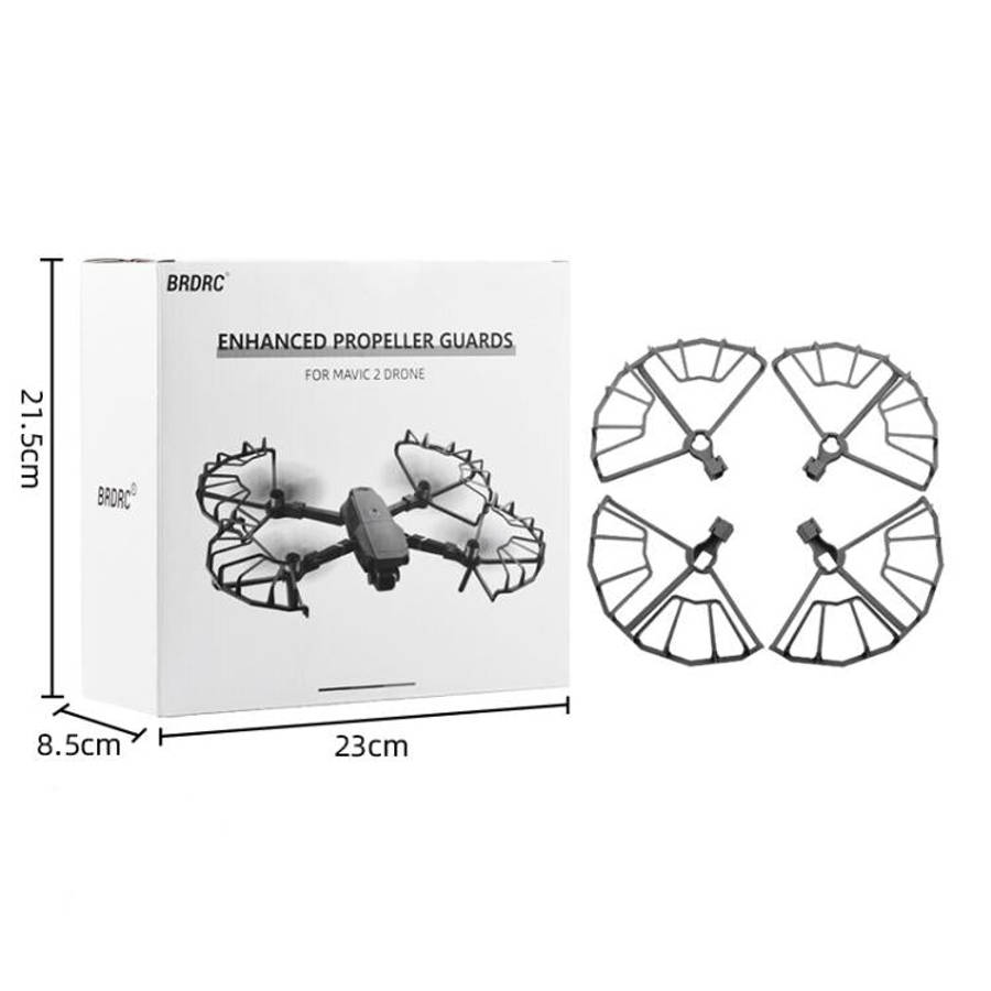 For DJI Mavic 2 Pro / Zoom BRDRC Drone Propeller Protective Guard Anti-collision Ring, For DJI Ma...